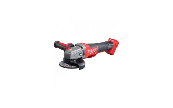 เจียร 5 นิ้วไร้สาย 18 โวลท์ รุ่น M18 FUEL พร้อมที่ใส่ใบระบบ Fixtech และระบบเบรค สวิทช์ท้องเครื่อง (เครื่องเปล่า)