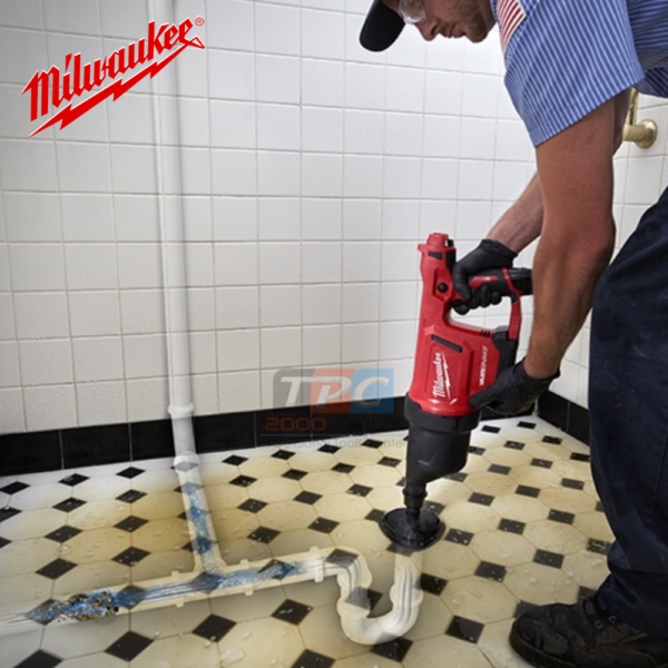 เครื่องทะลวงท่อไร้สาย M12 AIRSNAKE Drain Cleaning Air Gun - Image 3