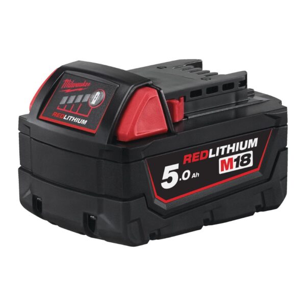 แบตเตอรี่ 18 โวลต์ 5.0 แอมป์อาว รุ่น M18 B5 Milwaukee