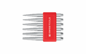 PBswiss-tools-thailand 197 PB 735.BL ชุดเหล็กส่งปลายเรียว 6 ตัว/ชุด