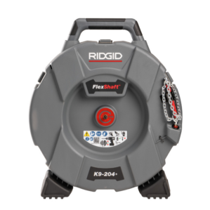 เครื่องล้างท่อ FlexShaft รุ่น K9-204 Ridgid สำหรับท่อขนาด 2" - 4" (50 – 100 มม.)