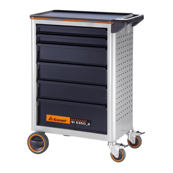 ตู้เครื่องมือชนิดมีล้อเข็น ลิ้นชักตู้เปิดได้ 2 ด้าน GARANT (Roller cabinet with 6 drawers)