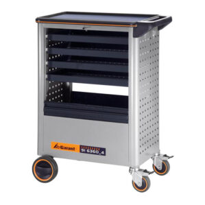 ตู้เครื่องมือชนิดมีล้อเข็น ลิ้นชักแบบถาดเปิด เปิดได้ 2 ด้าน GARANT (Roller cabinet with 4 pull-out trays)