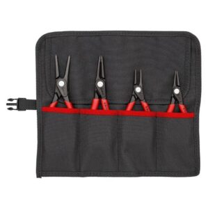 Knipex ชุดคีมถ่างแหวน 4 อัน (Precision circlip pliers set for internal and external circlips 4)