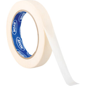 General Purpose Cream Masking Tape - 19mm x 50m