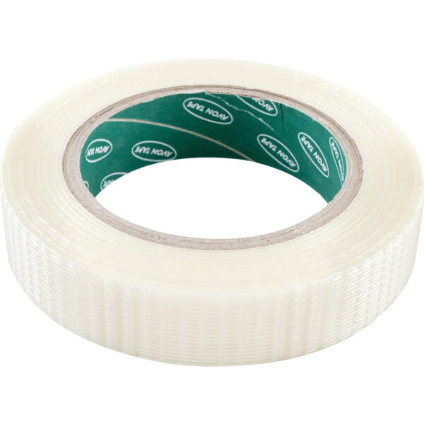 Cross Weave Clear Polypropylene Filament Tape - 25mm x 50m