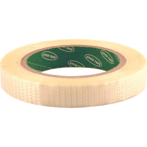 Cross Weave Clear Polypropylene Filament Tape - 25mm x 10m