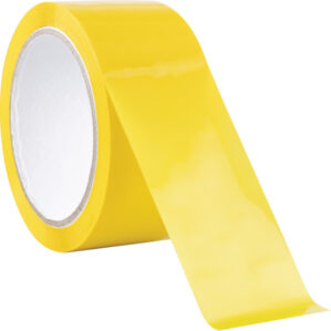 Yellow Polypropylene Sealing Tape - 48mm x 66m