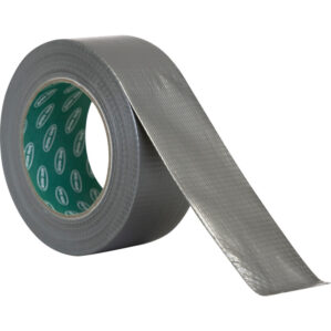 Silver Polyethylene Cloth Tape - 50mm x 50m