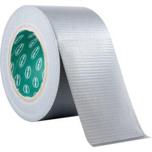 Silver Polyethylene Cloth Tape - 75mm x 50m
