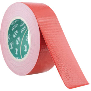 Red Polyethylene Cloth Tape - 50mm x 50m