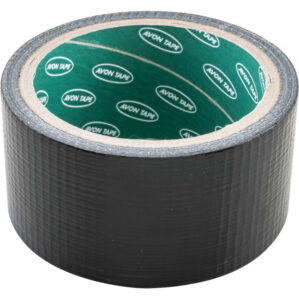 Black Polyethylene Cloth Tape - 50mm x 10m