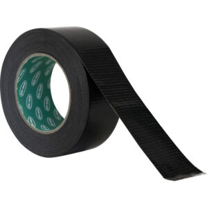 Black Polyethylene Cloth Tape - 50mm x 50m