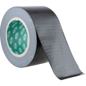 Black Polyethylene Cloth Tape - 75mm x 50m