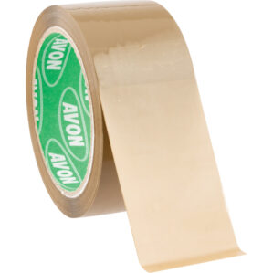 Brown Polypropylene Low Noise Tape - 48mm x 66m