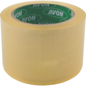 Clear Polypropylene Low Noise Tape - 75mm x 66m