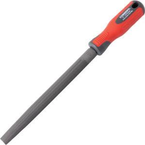 250mm (10") Half Round Smooth Engineers File With Handle