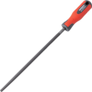 250mm (10") Round Second Engineers File With Handle