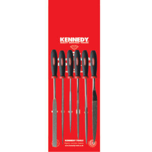160mm (6.1/2") 6 Piece Medium Grade Diamond File Set