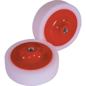 Foam Disc, 150 x 50mm, White, Very Hard, M14