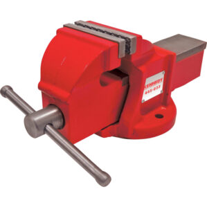 Bench Vice, 150mm, Bolt Mount, Fixed Base, Cast Iron
