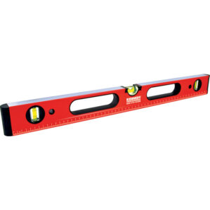 1.8m/72" Box Beam Spirit Level, 3 Vials