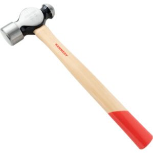 Ball Pein Hammer, 3lb, Wood Shaft, Polished Face