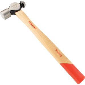 Ball Pein Hammer, 3/4lb, Hickory Shaft, Polished Face