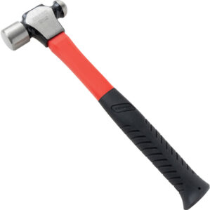 Ball Pein Hammer, 1lb, Fibreglass Shaft, Anti-vibration
