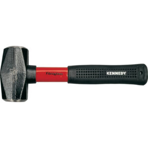 Lump Hammer, 3lb, Fibreglass Shaft, Anti-vibration