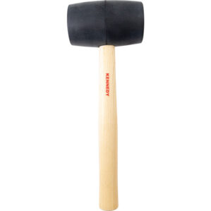 24oz Rubber Mallet, Wood Shaft