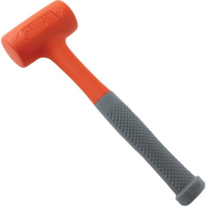 Dead Blow Hammer, 28oz., Steel Shaft, High Impact
