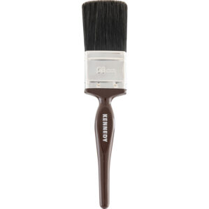 2in., Flat, Natural Bristle, Paint Brush, Handle Plastic