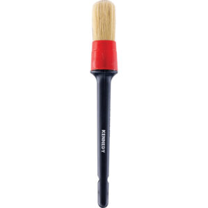 10/32in., Round, Synthetic Bristle, Sash Brush, Handle Plastic
