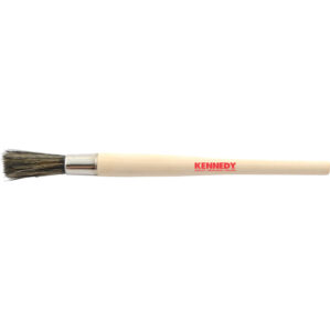 10/32in., Round, Natural Bristle, Sash Brush, Handle Wood