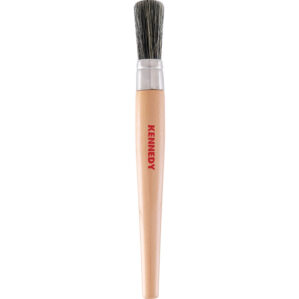7/32in., Round, Natural Bristle, Sash Brush, Handle Wood
