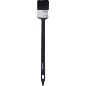 2in., Flat, Natural Bristle, Radiator Brush, Handle Plastic