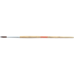 9/32in., Point, Bristle Hair, Pencil Brush, Handle Wood