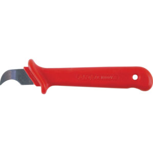 180mm Insulated Cable Knife Curved Blade