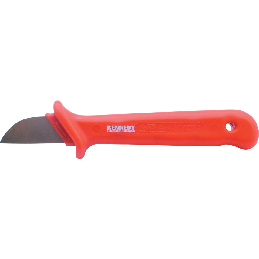 180mm Insulated Cable Knife Straight Blade - TPC2000