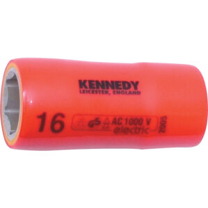 16mm, Metric, Insulated Socket, 1/2in. Drive
