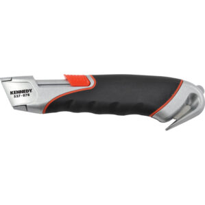 Self-retracting, Safety Knife, Straight, Steel Blade