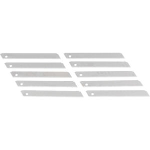 Steel, Straight, Knife Blade, 91mm, Pack of 10