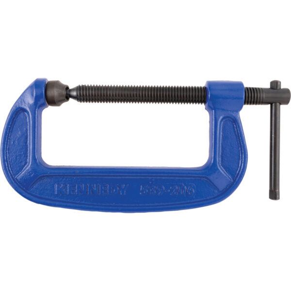 G-clamp, 100mm, T-Bar Handle