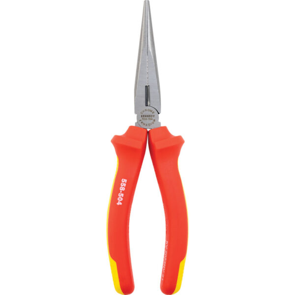205mm, Needle Nose Pliers, Jaw Serrated
