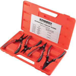 10-65mm Sprung Circlip Plier Set 4 Piece, Internal & External