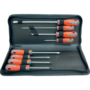 Pro-Torq, Flared/Parallel/Phillips/Pozi, Screwdriver Set, Set of 8