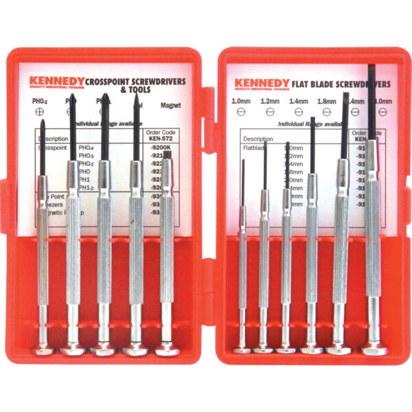 Awl/Magnet, Screwdriver Set, Set of 11