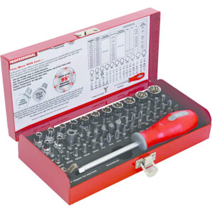 60 Piece Torq Set Screwdriver Bit Set