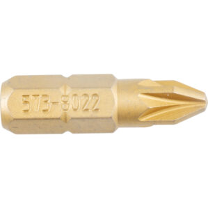 Screwdriver Bit, PZ3, Pozi, 1/4" Hex